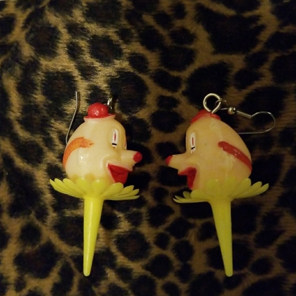 Clown Earrings